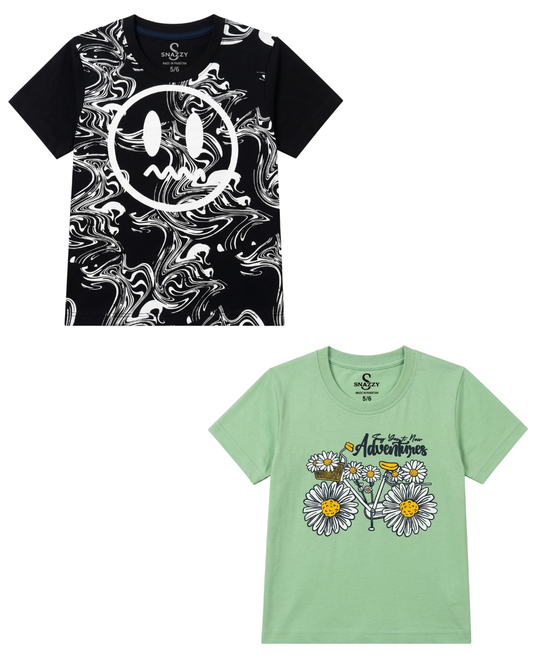 Pack of 2 Boys & Girls T-Shirt