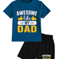 Kids Awesome Like my Dad Casual Summer Set