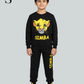 Kids Simba Cartoon Casual Winter Set