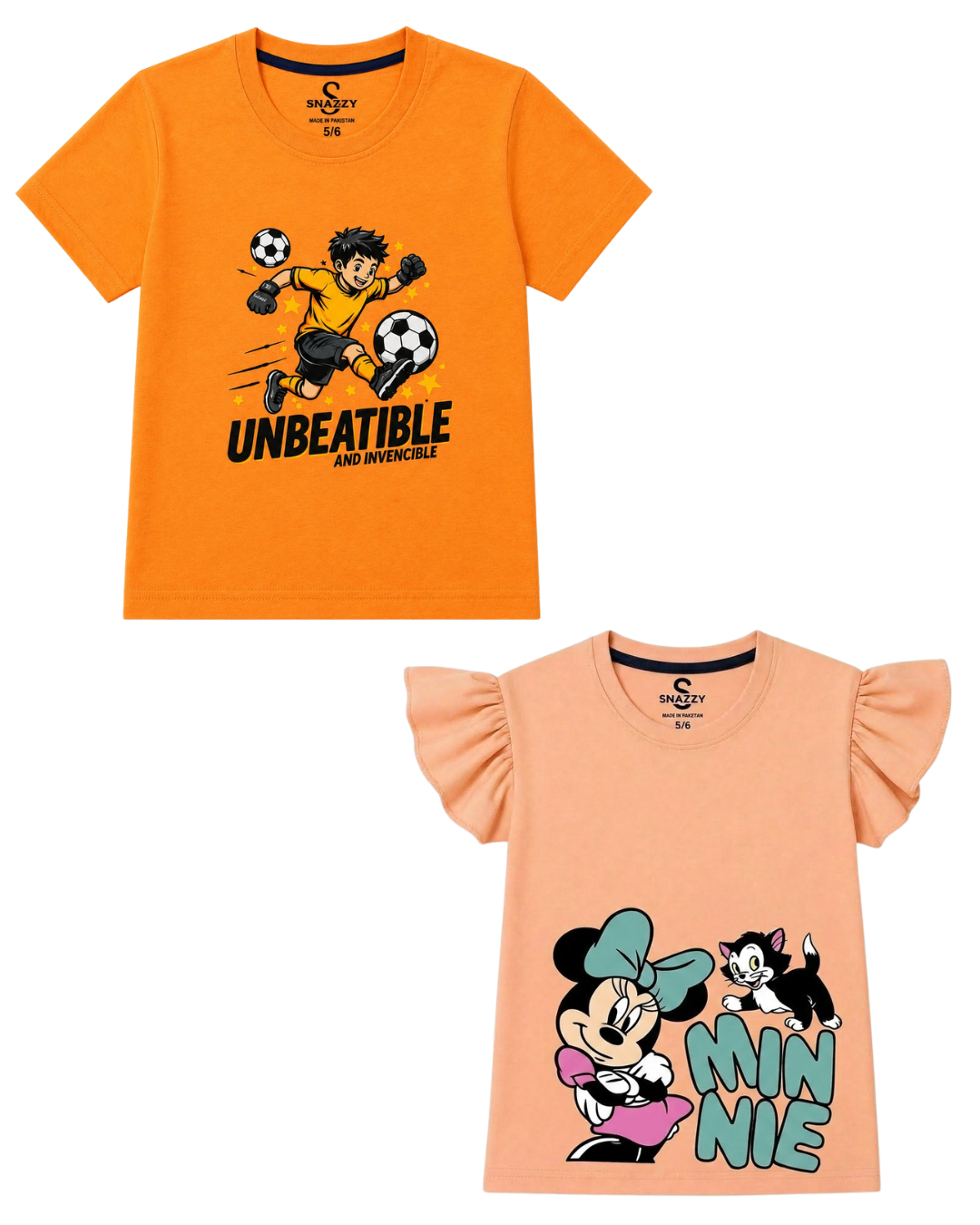 Pack of 2 Boys & Girls T-Shirt