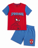 Boys Spiderman Shirt with Shorts Summer Set