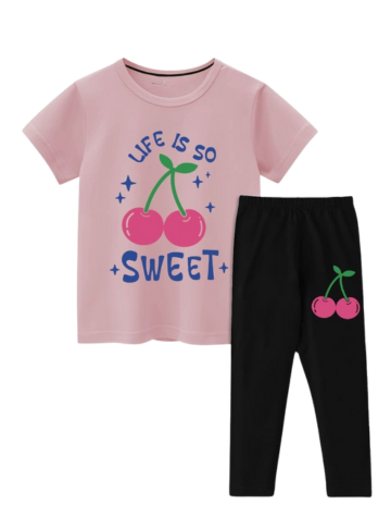 Kids Life is so Sweet Casual Summer Set