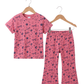 Girls Pink Casual Summer Set