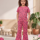 Girls Pink Casual Summer Set