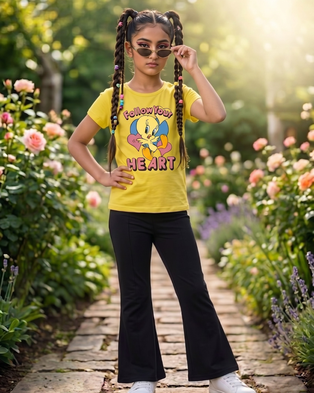 Girls Duck Casual Summer Set