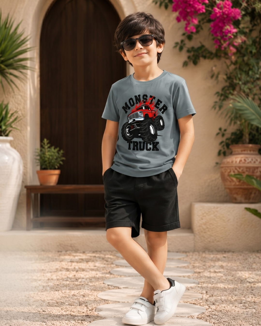 Boys Monster Truck Shirt