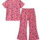 Girls Pink Casual Summer Set