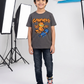 Boys Charcoal Grey Carfield T-Shirt
