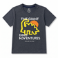 Boys Charcoal Grey The Giant Adventures T-Shirt