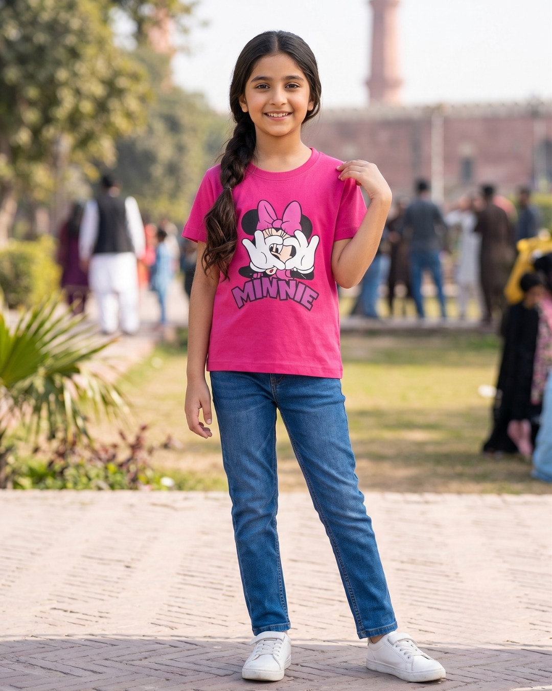Girls  Minnie Mouse T-Shirt