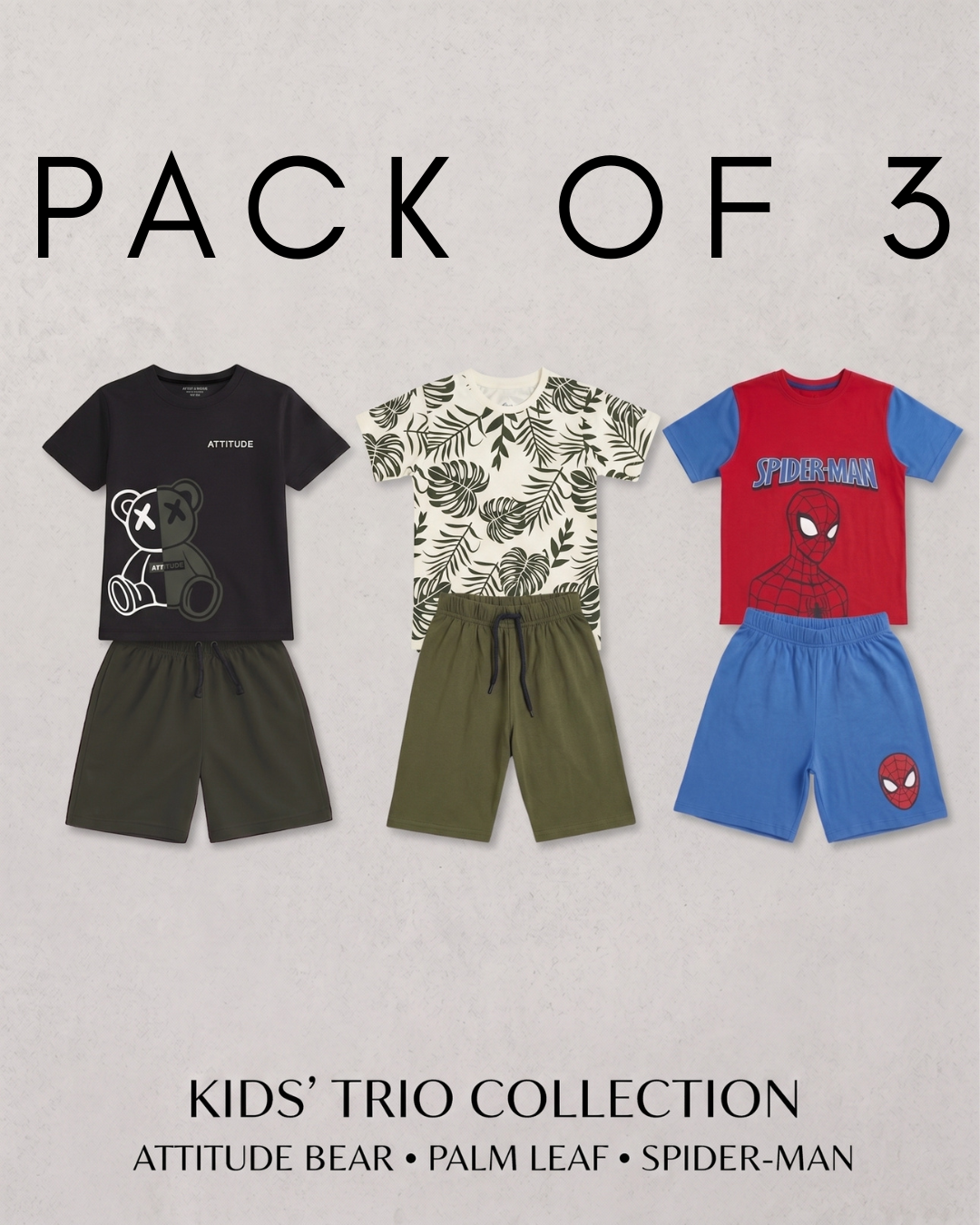Pack of 3 Summer Sets
