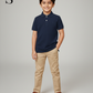Kids Polo Navy Blue Shirt