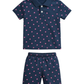 Navy Blush Dot Co ord Set