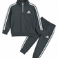 Adidas Smoke Grey Mock Neck Set