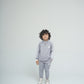 Adidas Steel Grey Mock Neck Set