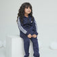 Adidas Navy Blue Hood Set