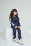 Adidas Navy Blue Hood Set