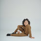 Camel Round Neck Set