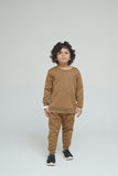 Camel Round Neck Set