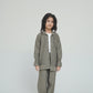Girls Olive Cotrie Set
