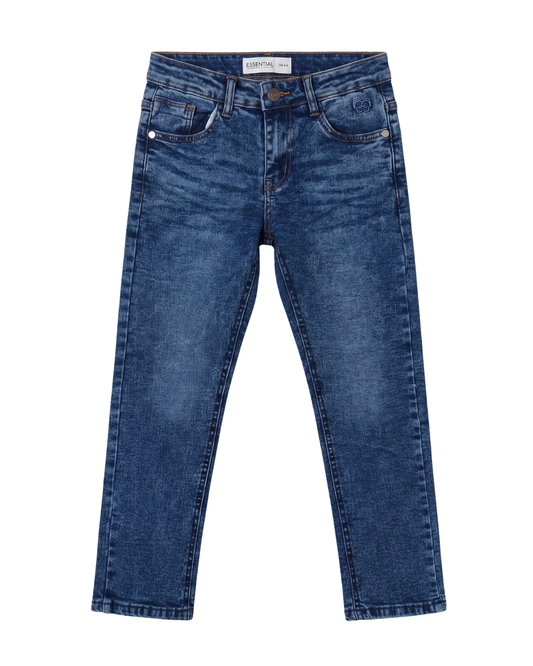 Forest Wash Classic Denim Pants