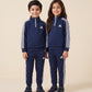 Adidas Navy Blue Mock Neck Set