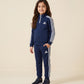 Adidas Navy Blue Mock Neck Set