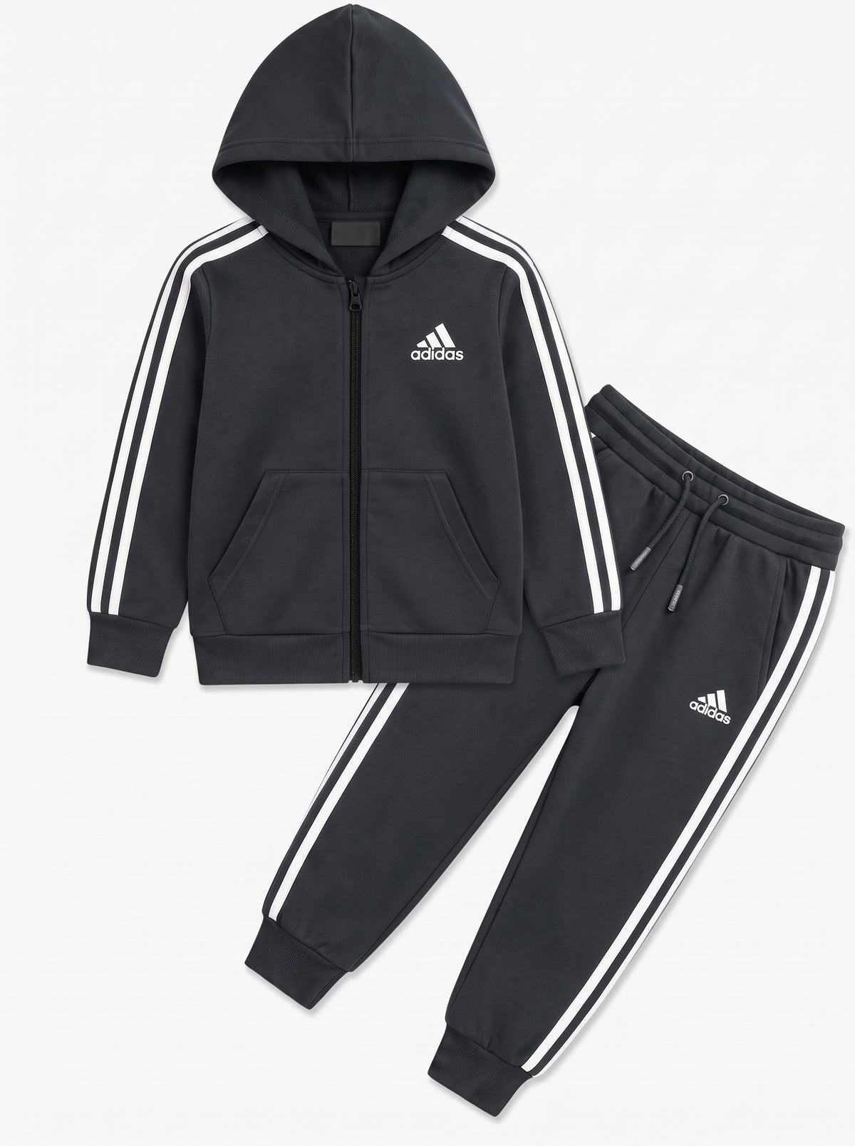 Adidas Smoke Grey Hood Set