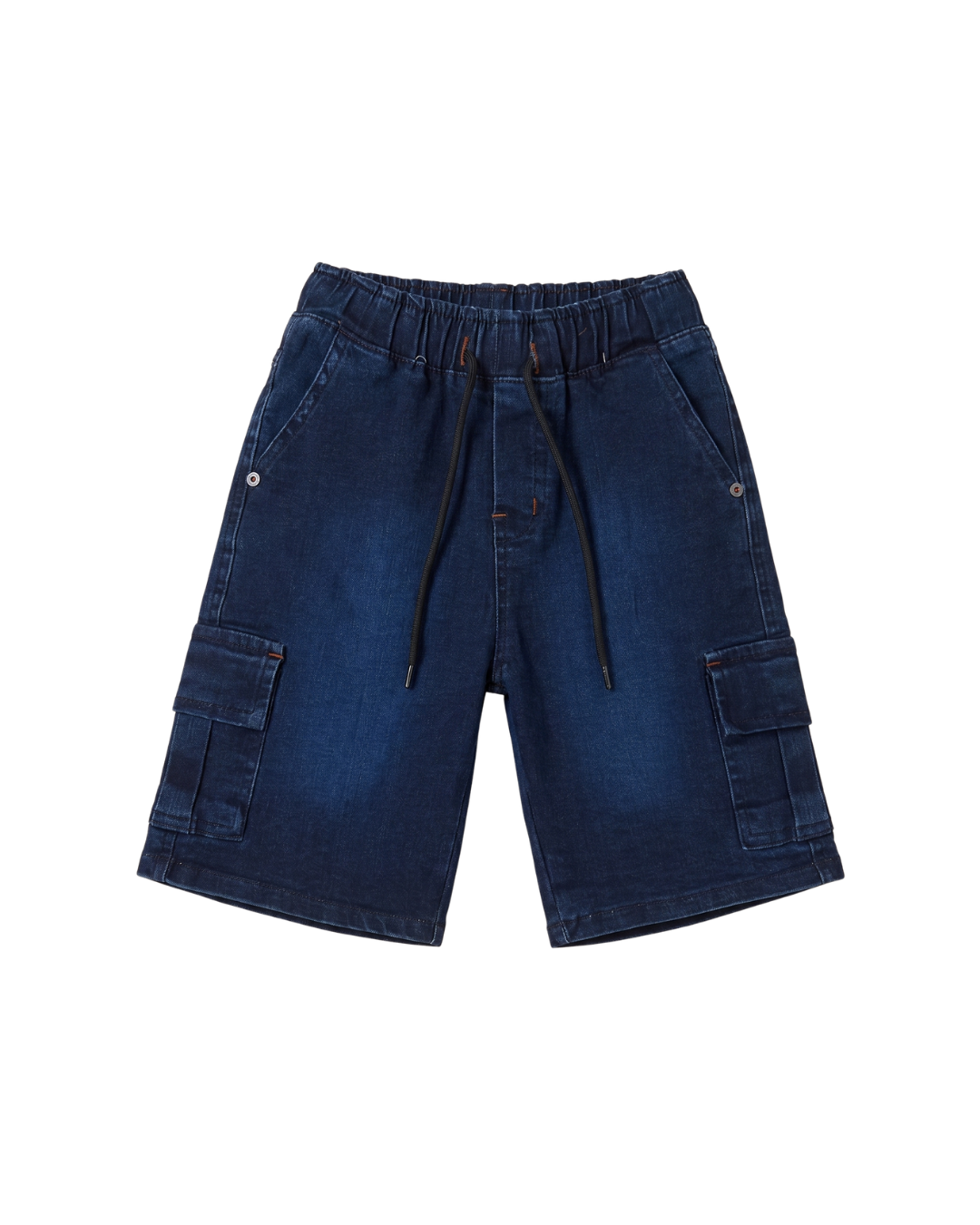 Mid Night Blue Cargo Shorts