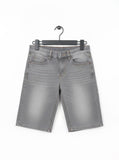 Kids Grey Jeans Shorts