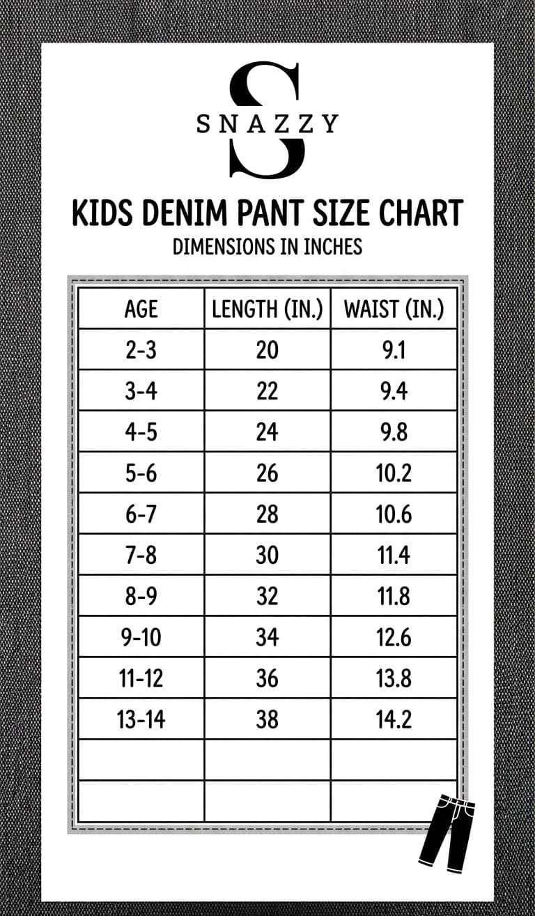 Pack of 4 Denim Cargos & Pants