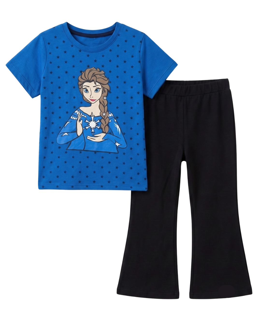 Girls Frozen Casual Summer Set