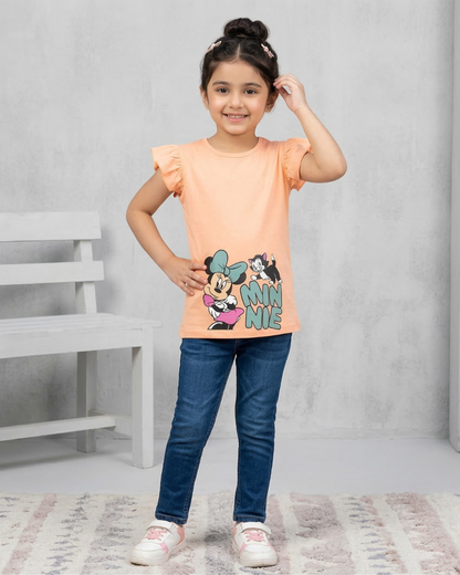 Girls Minnie Mouse T-Shirt