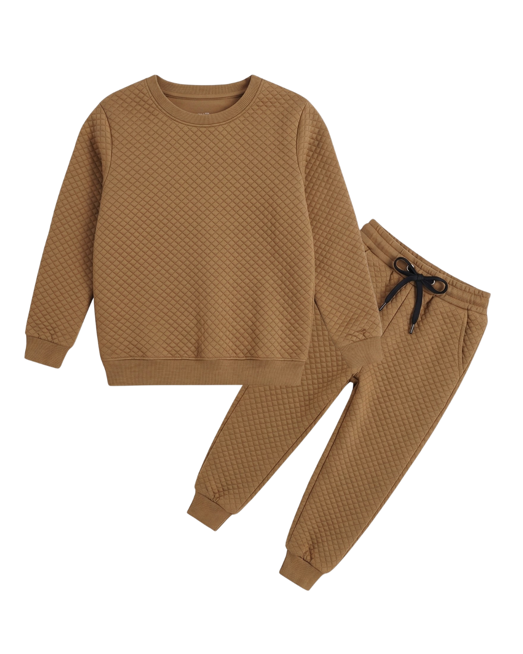 Camel Round Neck Set