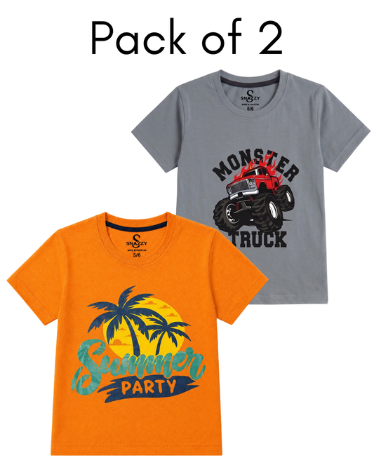 Pack of 2 Boys & Girls T-Shirt