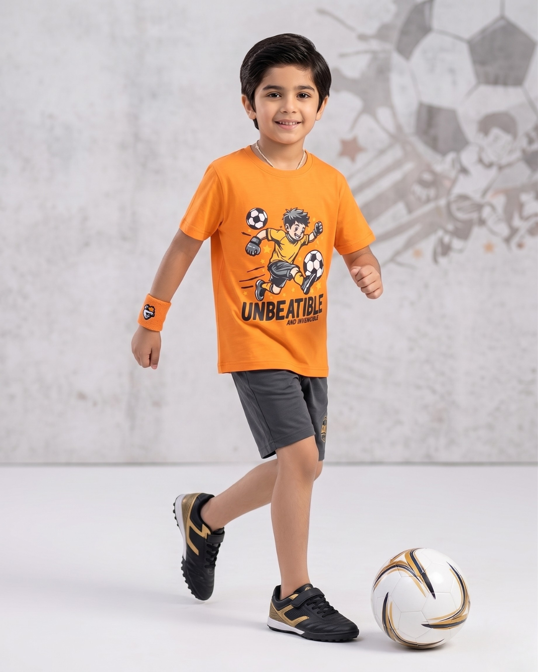 Unbeatable & Invincible Orange T-Shirt