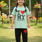 Kids I Love My Mommy Casual Summer Set